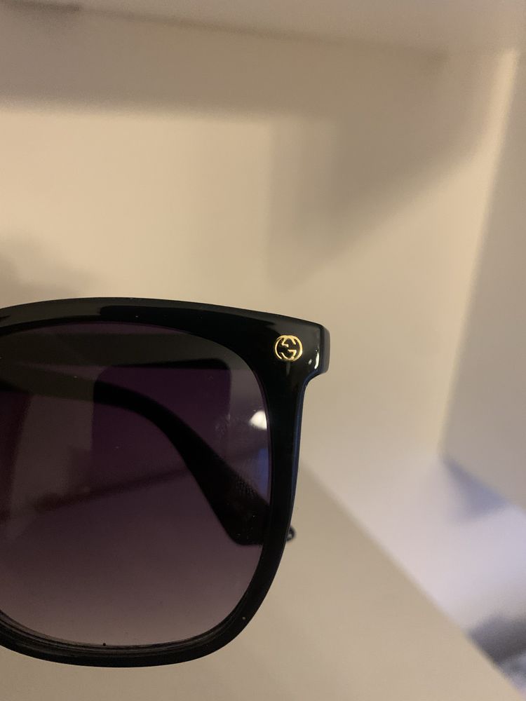 Gucci okulary przeciwsłoneczne czarne