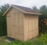 Domek drewniany narzędziowy drewutnia altana ogrodowa narzędziówka 2x2