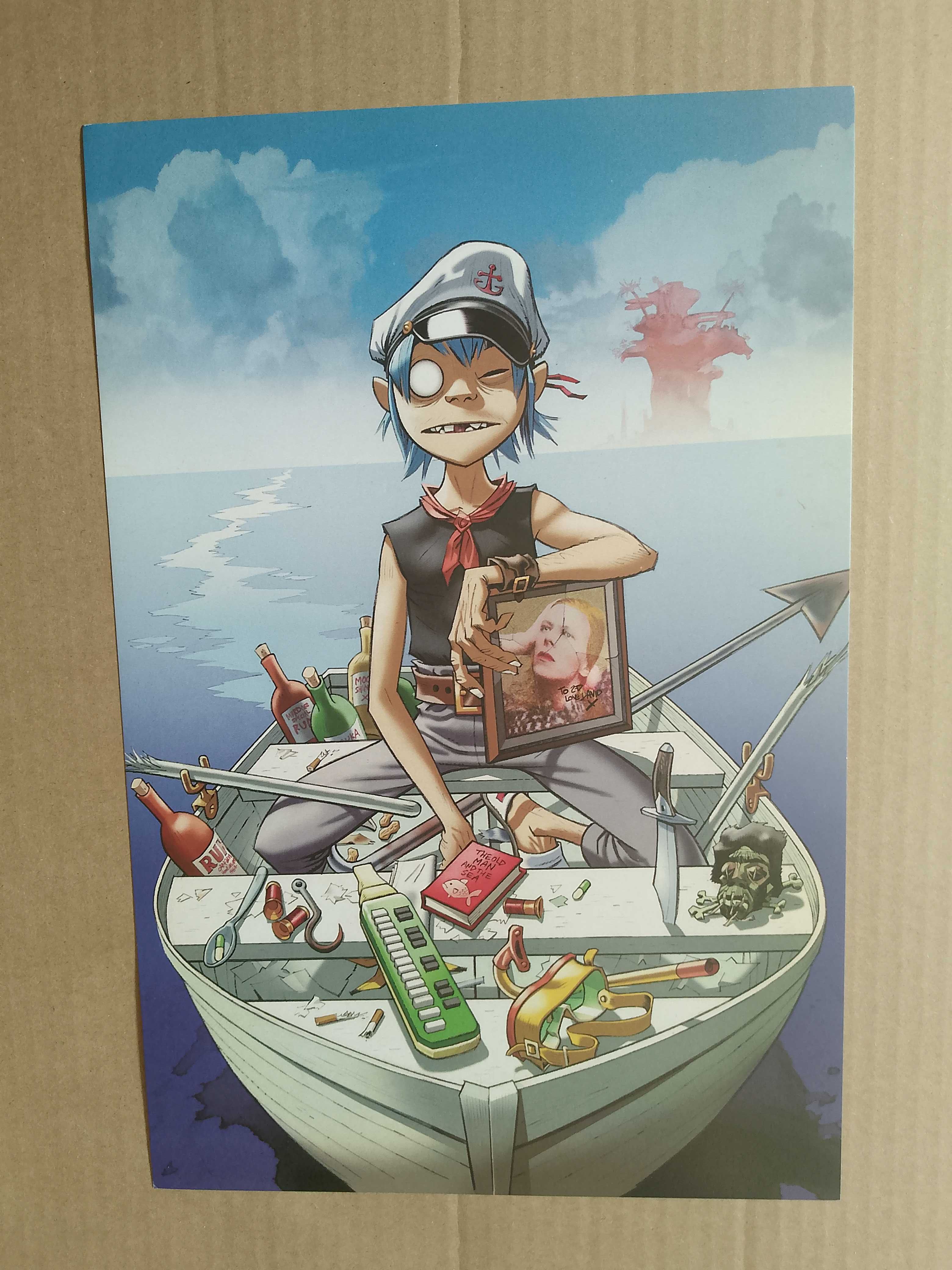 plakat zespoły gorillaz