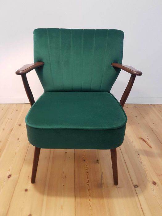 Modny Fotel Klubowy PRL USZAK - vintage lata 60 -70