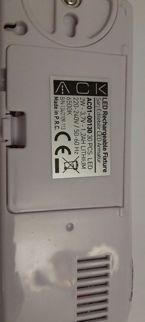 ‼️Аварійний світлодіодний світильник Ліхтрар Led аккумуляторний ‼️