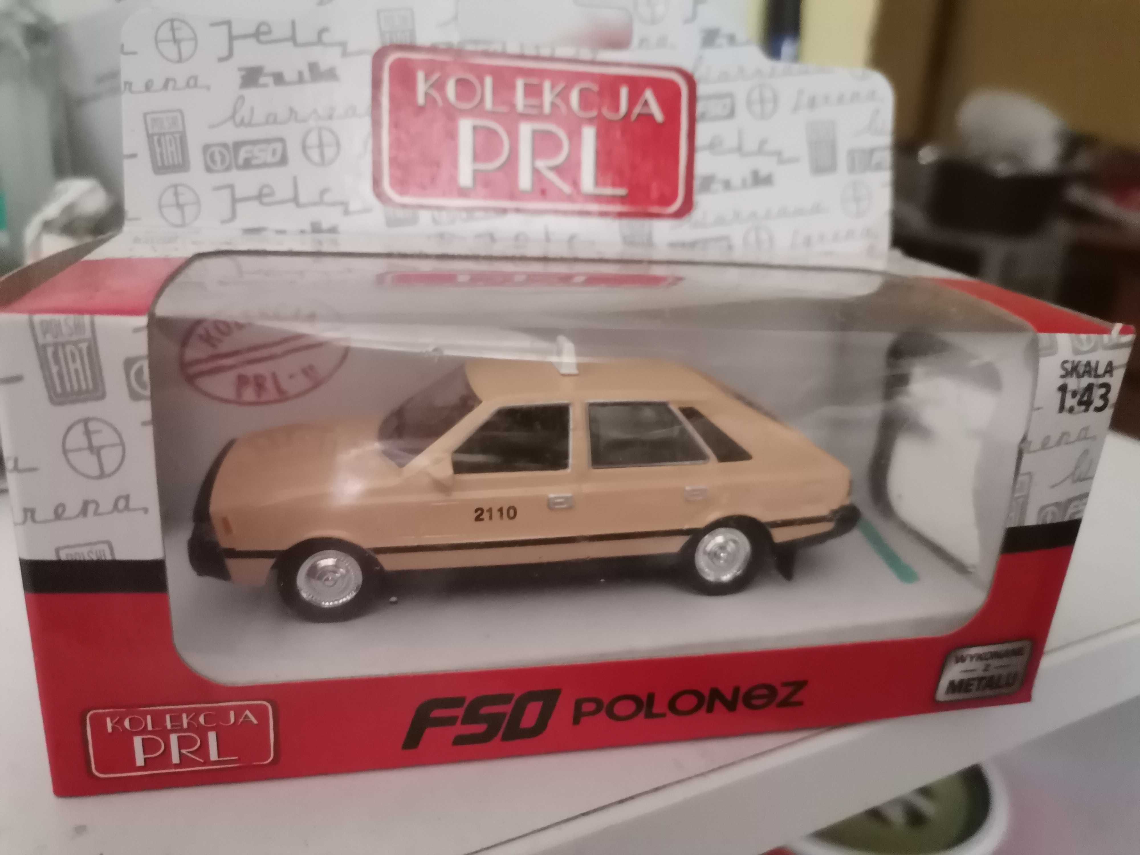 Samochód FSO Polonez Daffi Kolekcja PRL 1:43 nowy