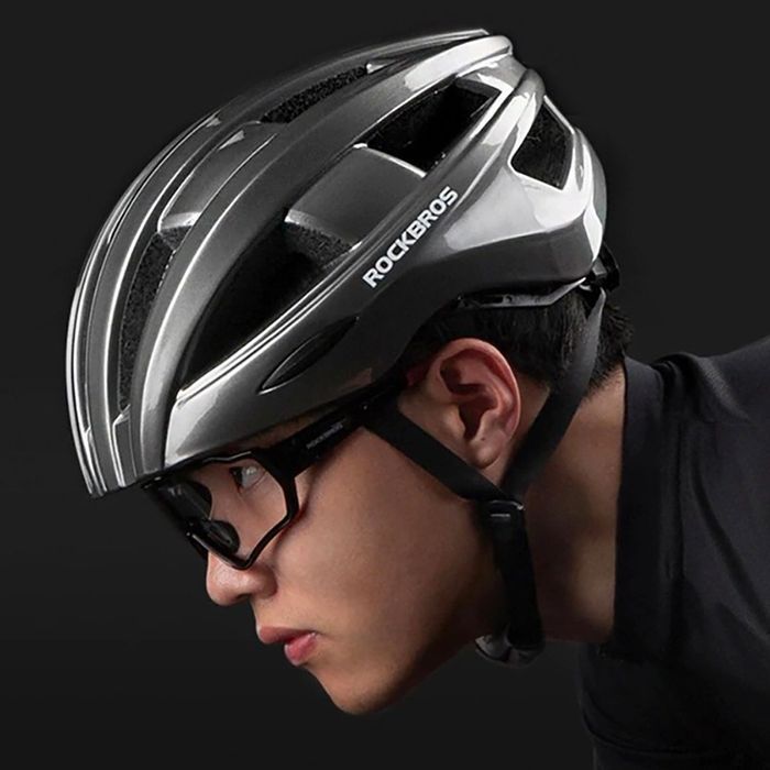 Kask rowerowy Rockbros ZK-013TI - szary