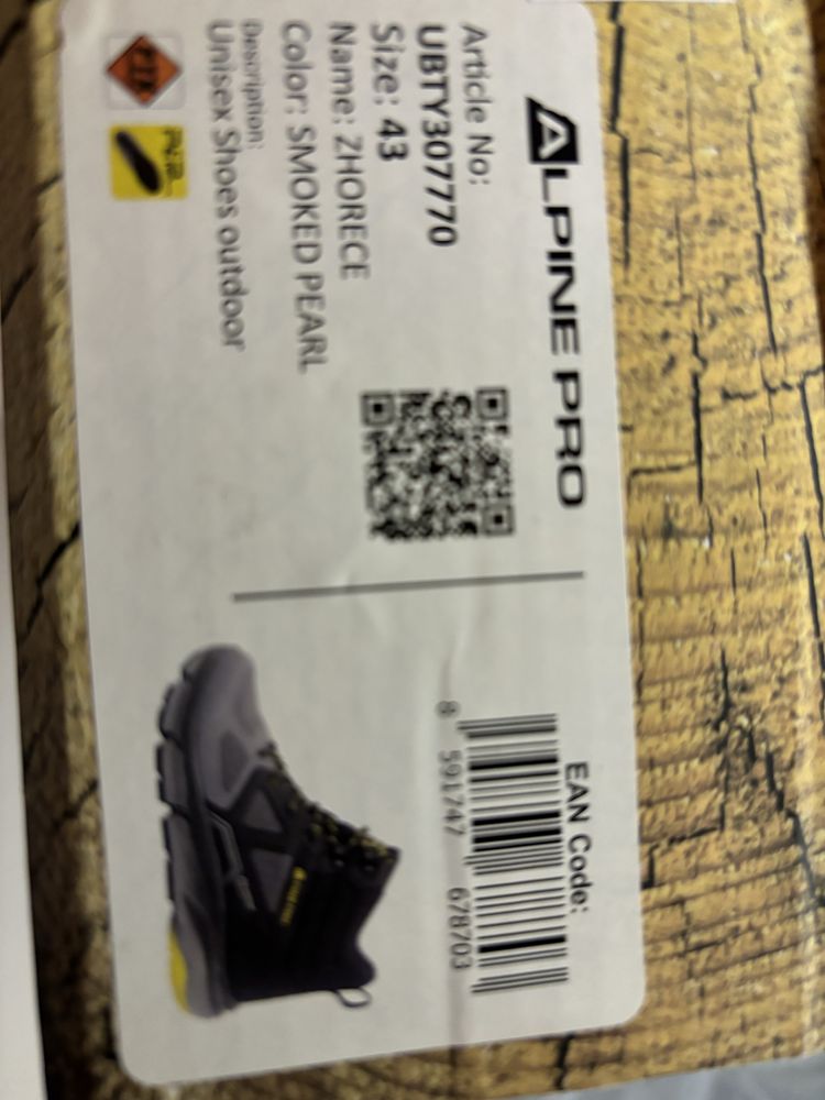Buty alpine pro 43 ptx membrane profi