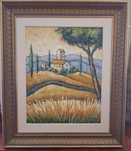 Quadro a óleo sobre tela