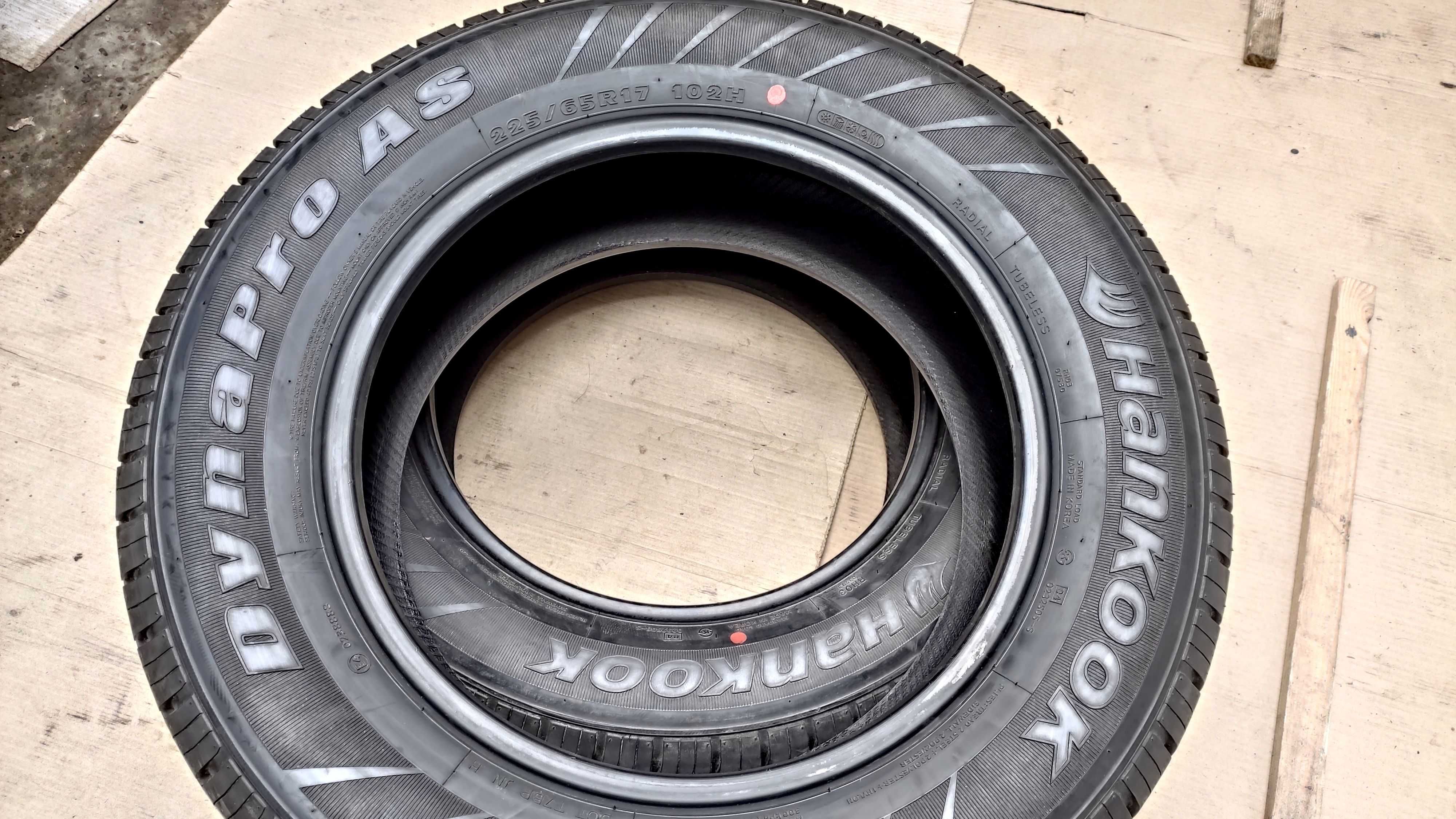 Шини 225/65R17. Hankook Dynapro AS, 99%