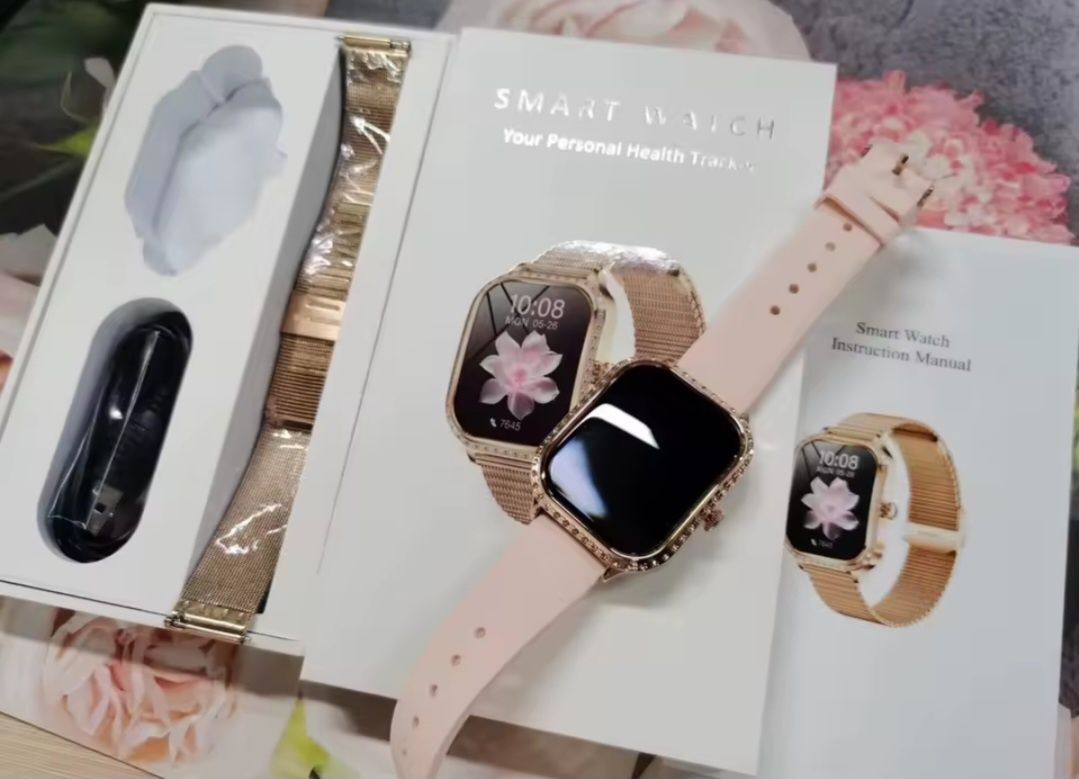 Smartwatch złoty ze Złota bransoletka