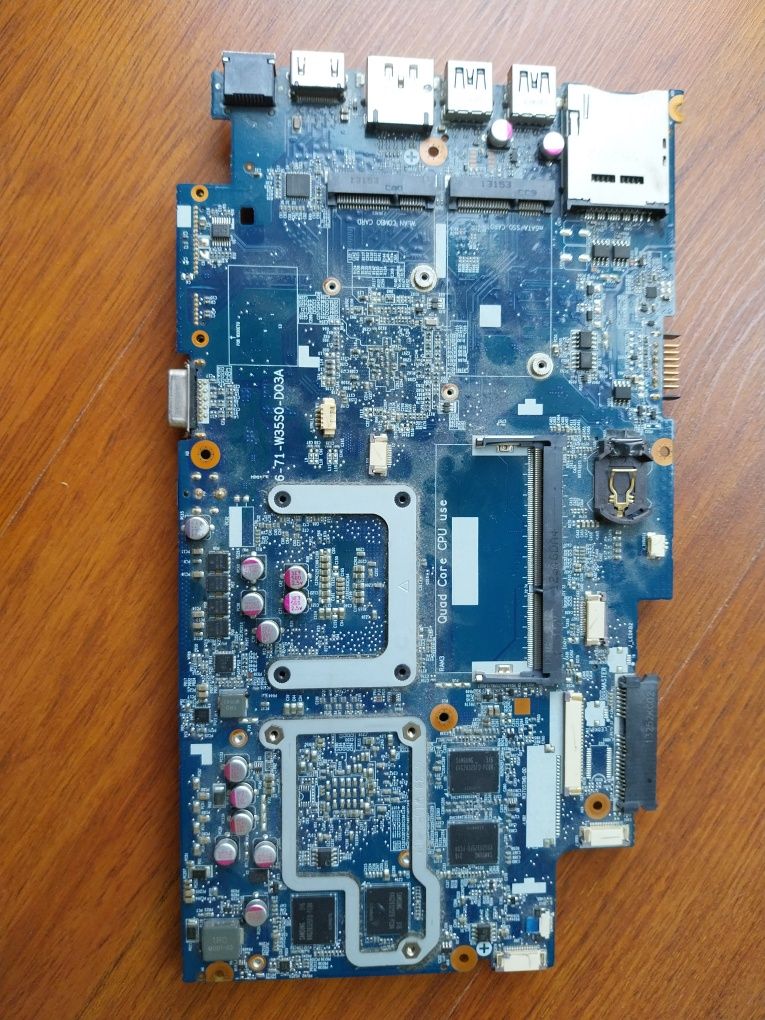 Placa mãe de computador portátil