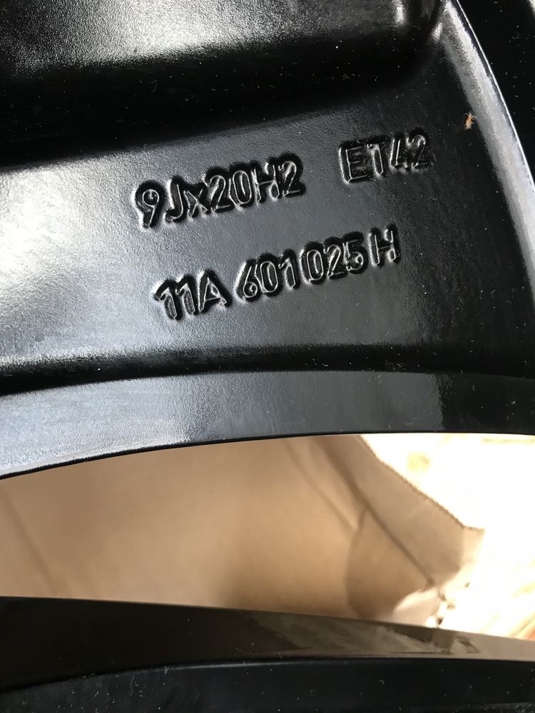 1szt. Felga Aluminiowa 20” VW ID4 11A Electric ET42  NOWA Pojedynka !