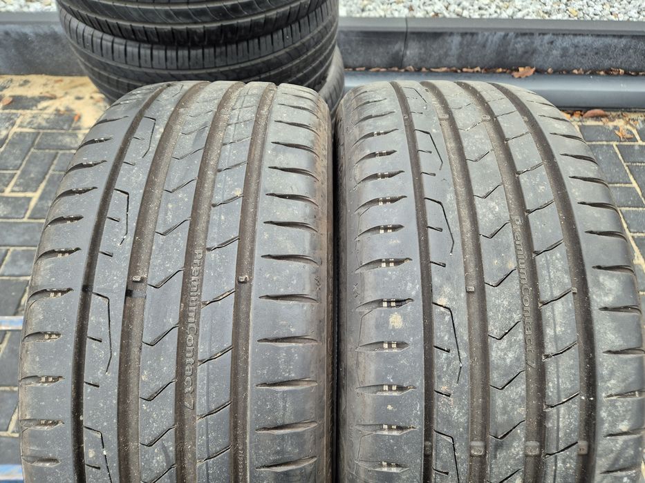 Continental premiumcontact 7 225/40/18 rok 2023 95%bieżnika Cena za 2s