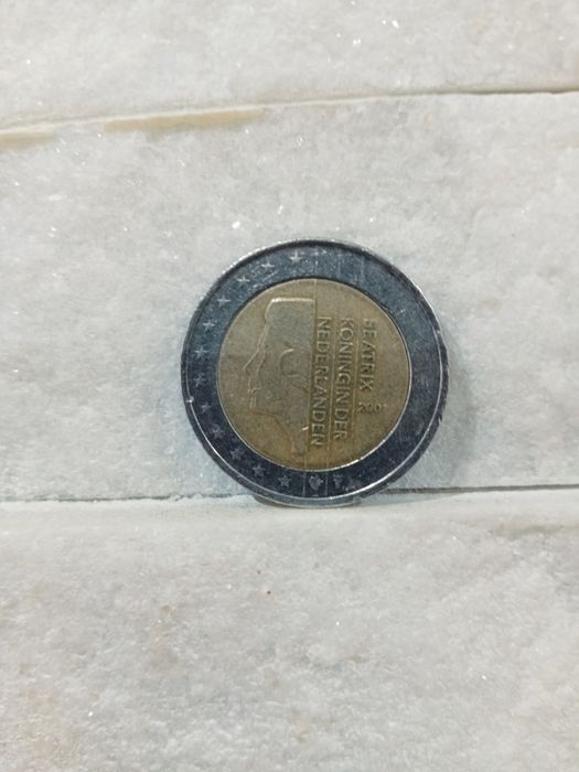 Moneta kolekcjonerska 2 euro z 2001