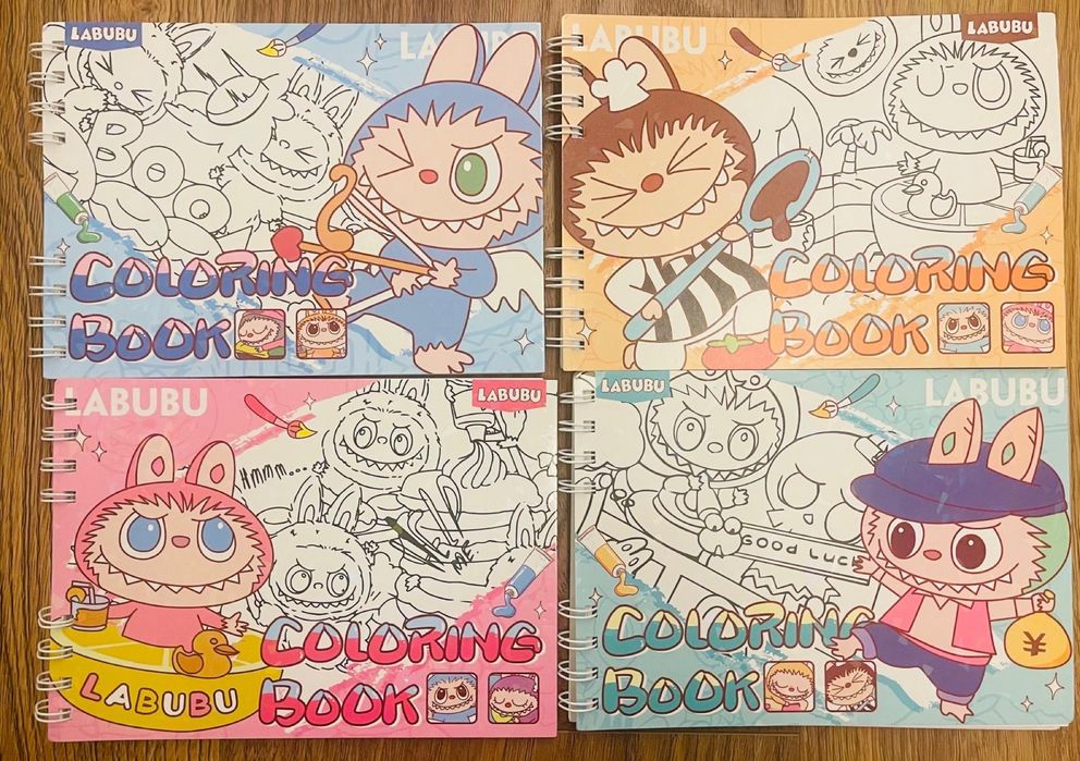 Labubu Coloring Book - Boobie Goods