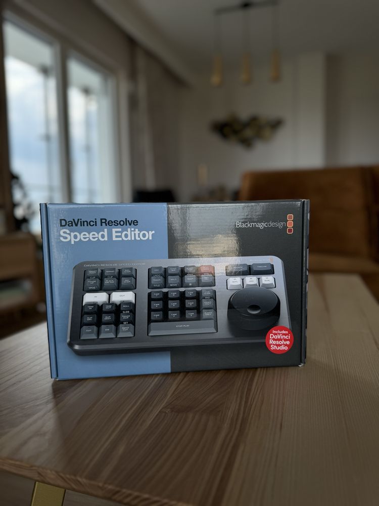 Speed editor DaVinci Resolve