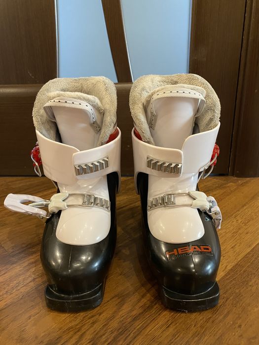 Гірські лижі Head 117 см довжина+ комплект з паличок, ботінок