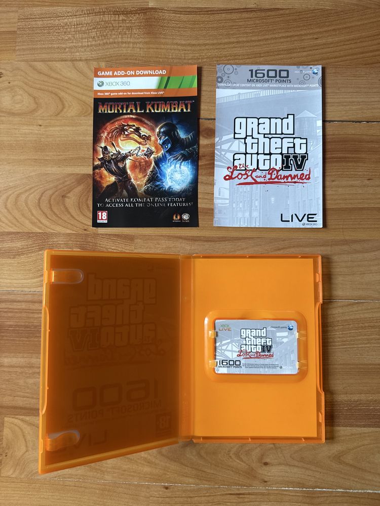 Grand Theft Auto IV 4 Lost and Damned xbox 360 bez gry