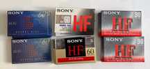Cassetes SONY TDK Type I Normal para Gravação