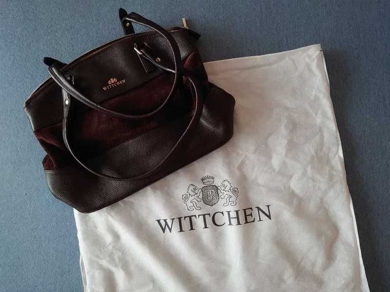 Torba Wittchen shopperka skórzana brązowa