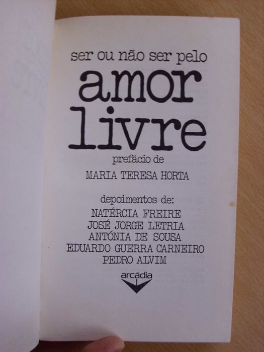 Ser ou não ser pelo Amor Livre