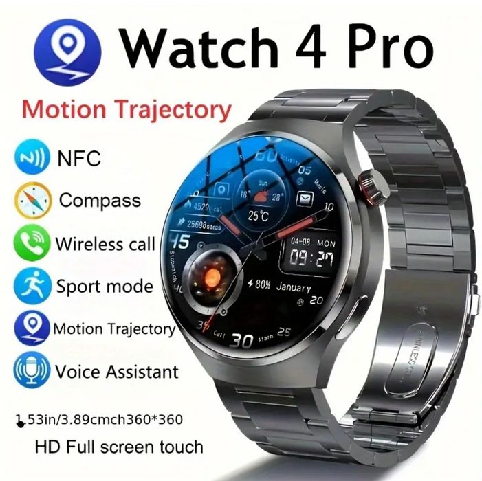Смарт часы watch 4 pro