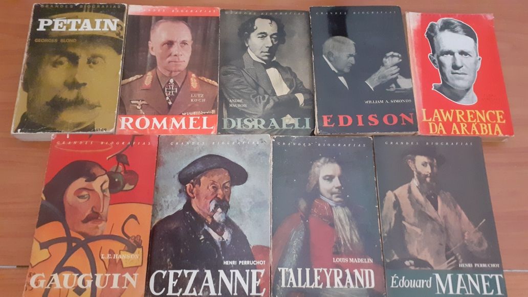 Coleções de biografias