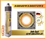 Komin 9m systemowy K system kominowy ceramiczny 30 lat GWARANCJI!