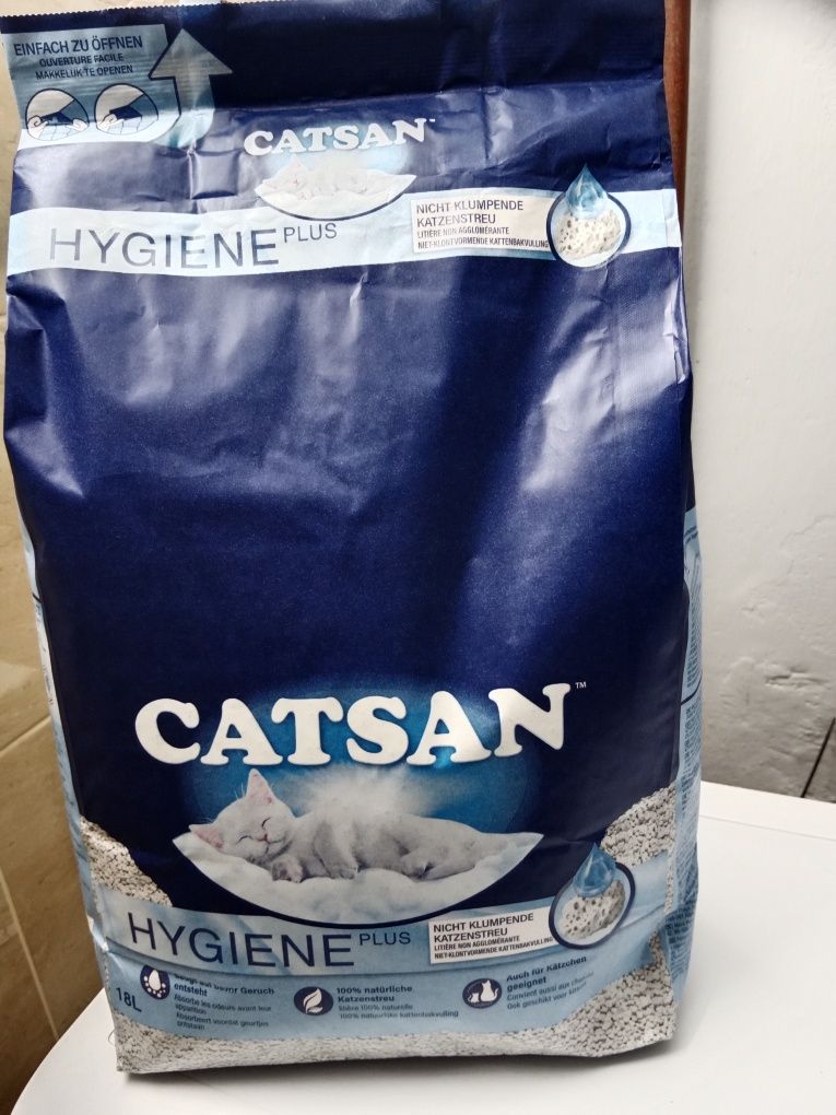 Żwirek dla kota Catsan 18 l