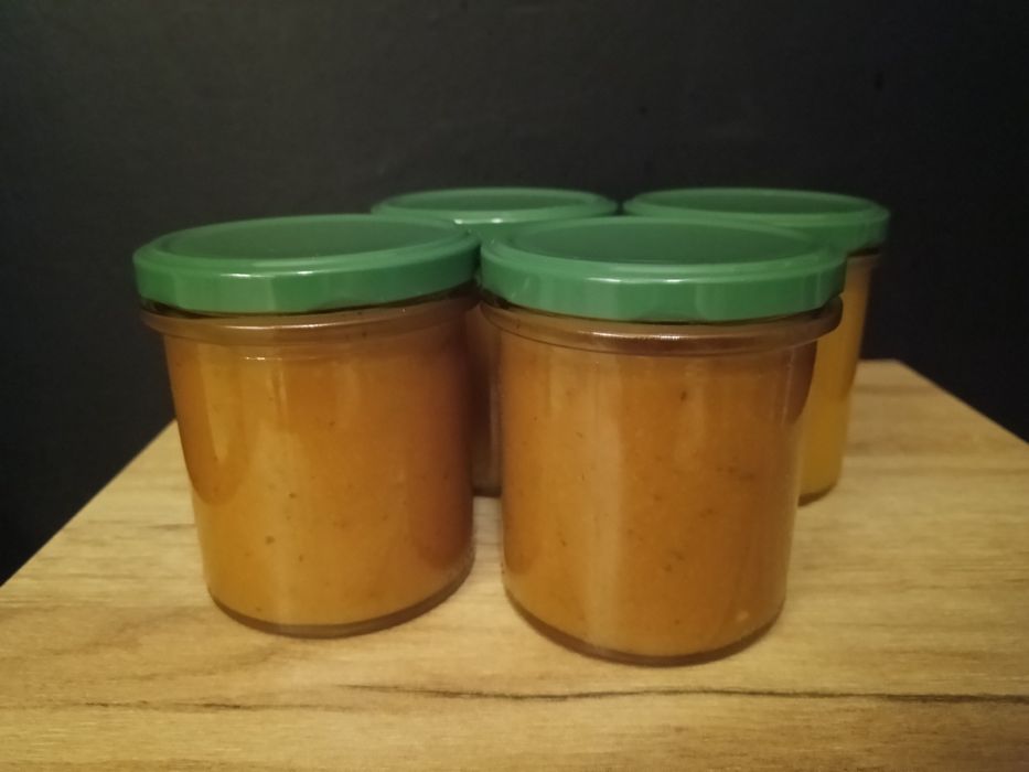 "keczup" sos z dyni, papryki i cebuli