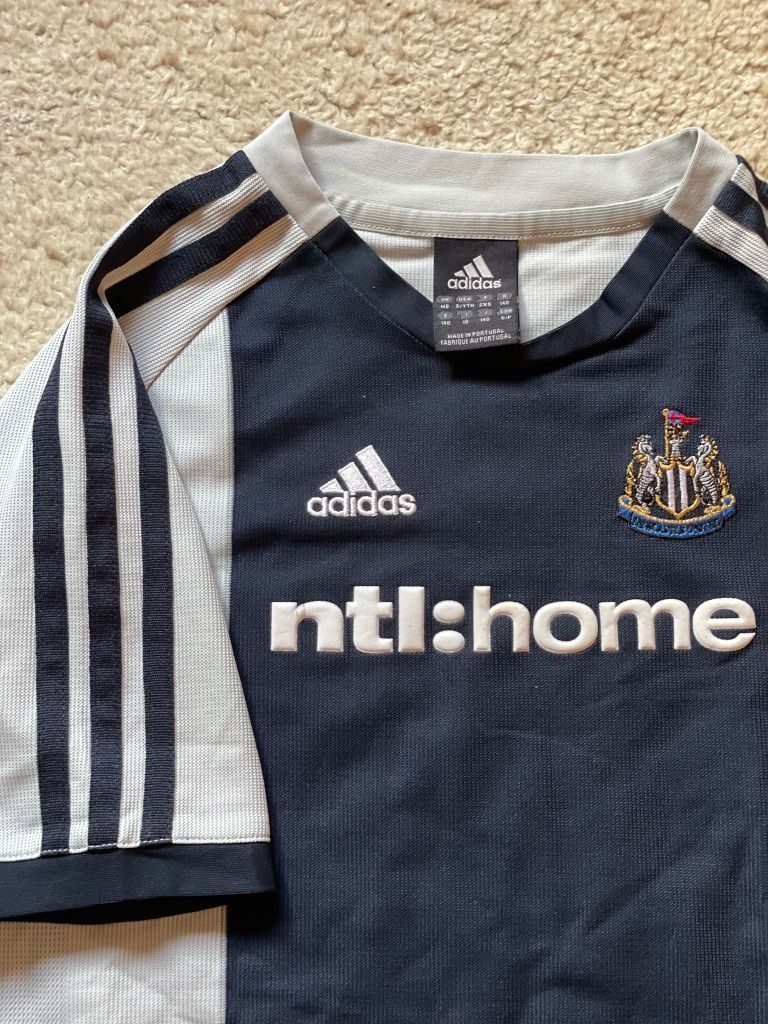 Camisola retro Newcastle Away 2002/03 Tamanho Criança