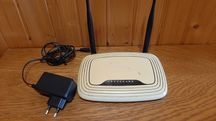 Router Ruter Wi-FI TPlink WR841N 300 Mbps bezprzewodowy Zasilacz
