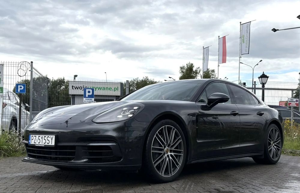 Porsche Panamera Serwis ASO/ V8 Diesel/ ALu21/ Kamera/ Skóra+Elektryka+Pamięć/ Panorama