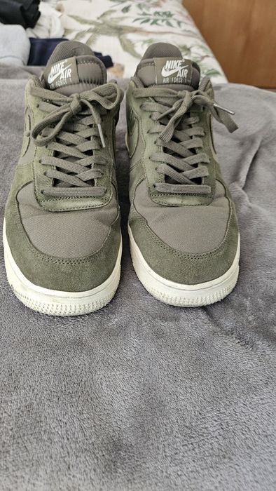 Sapatilhas Nike Air Force verde-escuras (tamanho 45)