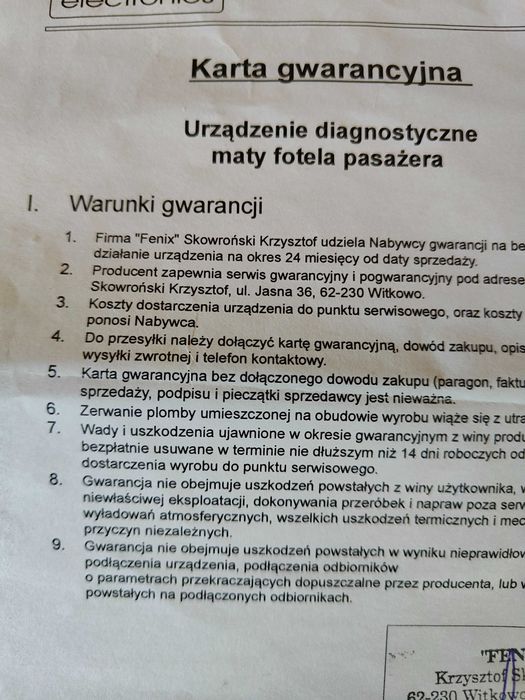 Emulator zapinka pasów do mercedesa i bmw urządzenie diagnostyczne
