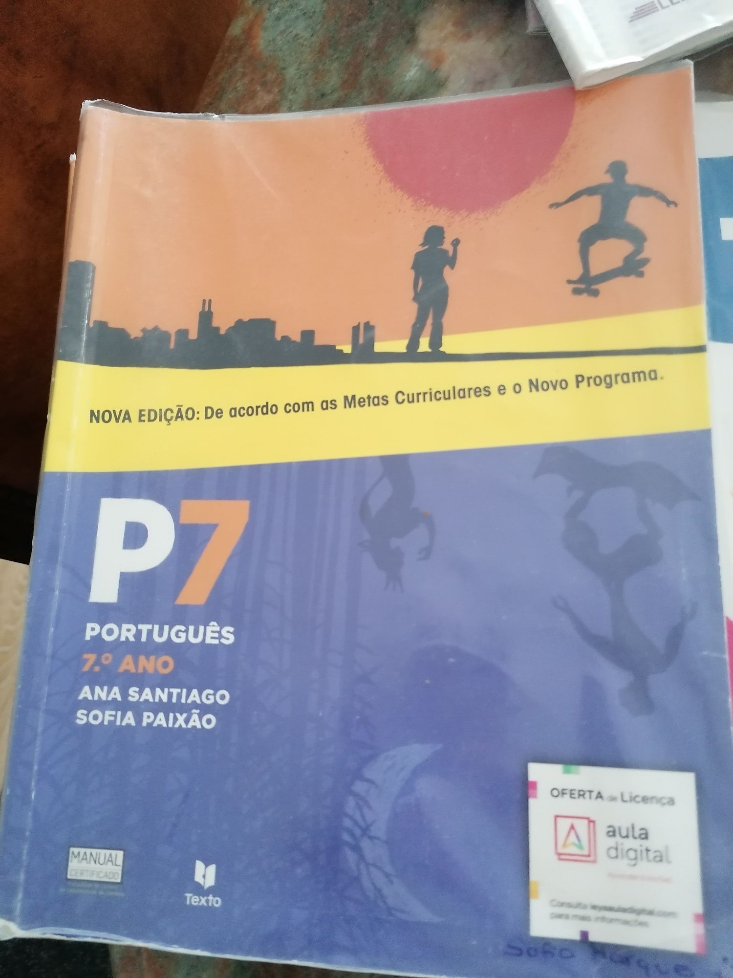 Livros escolares 7 ano