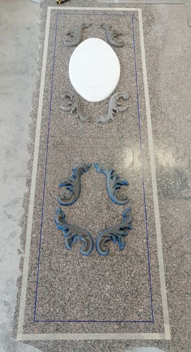 Painéis decorativos em fibra de vidro