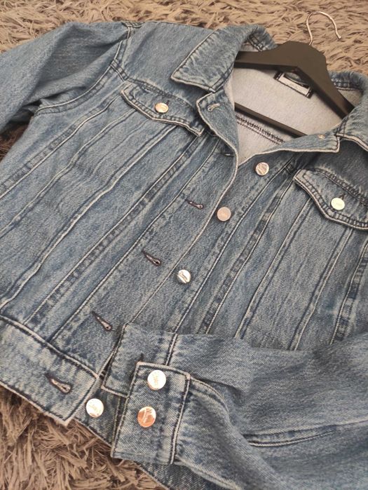 Джинсовый пиджак,Украинского бренда Staff!Размер xs.