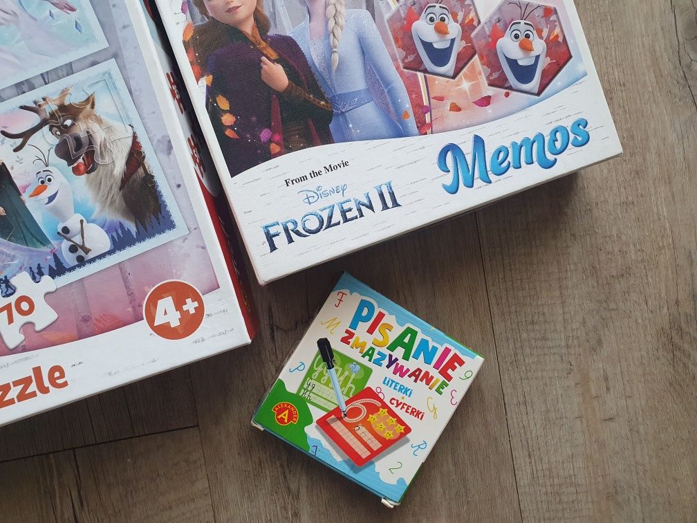 Zestaw puzzle, gra memory Trefl Frozen Peppa