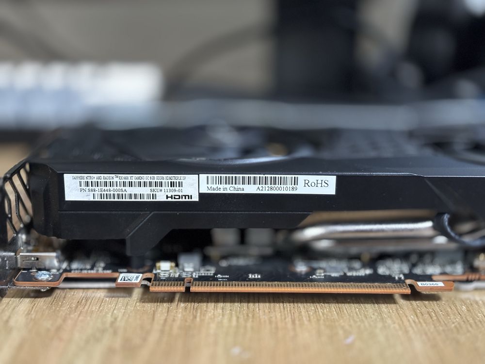 RX6600XT Sapphire NITRO+
