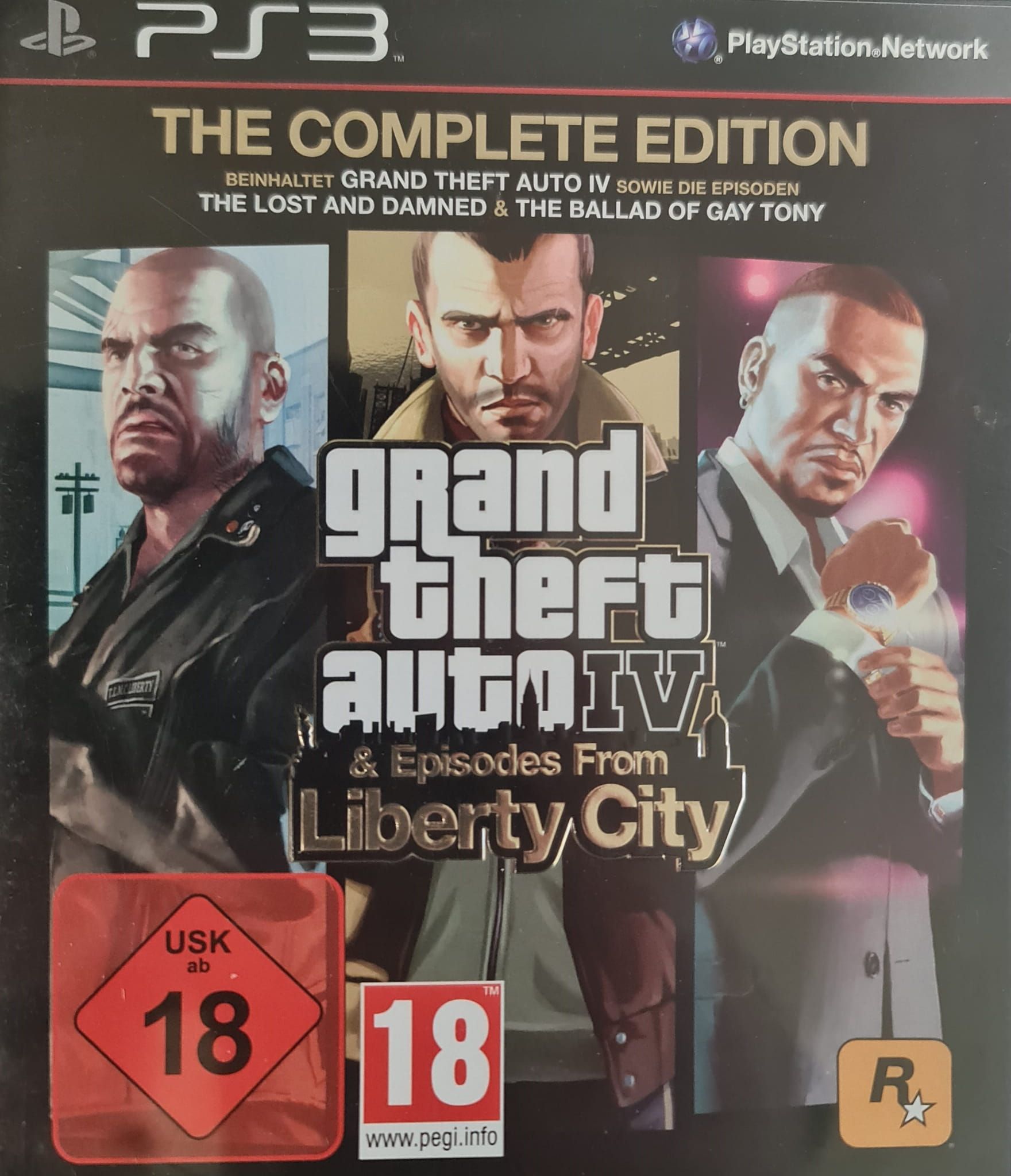 Grand Theft Auto IV + Episodes from Liberty City PS3 Używana