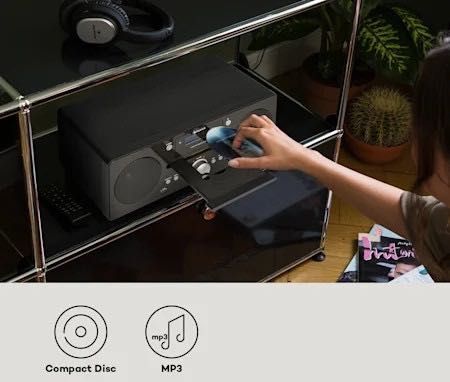 Стерео радио: Spotify Connect, Bluetooth, CD, MP3