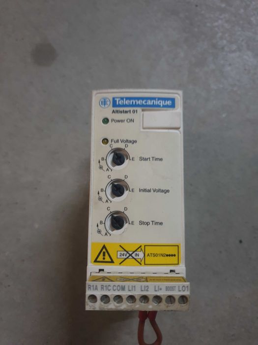 Arrancador suave (soft starter) para motores eletrico.