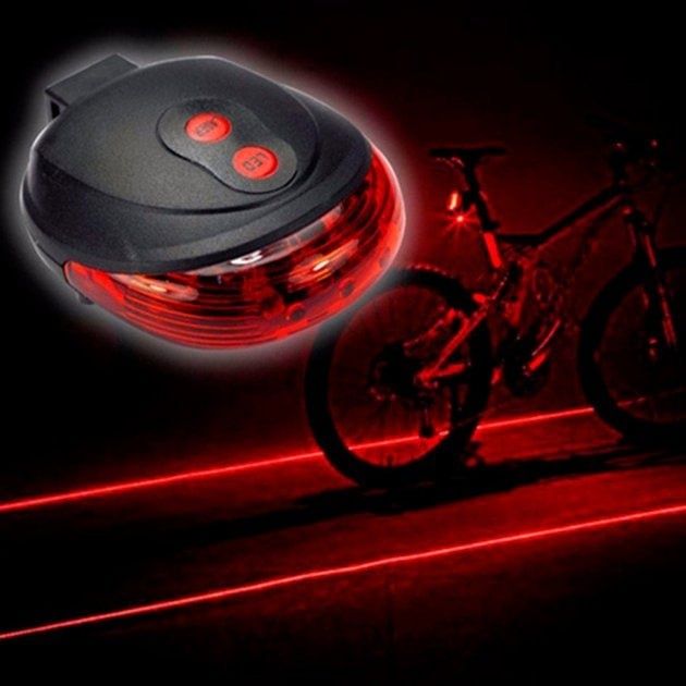 Ліхтарик велосипедний red laser