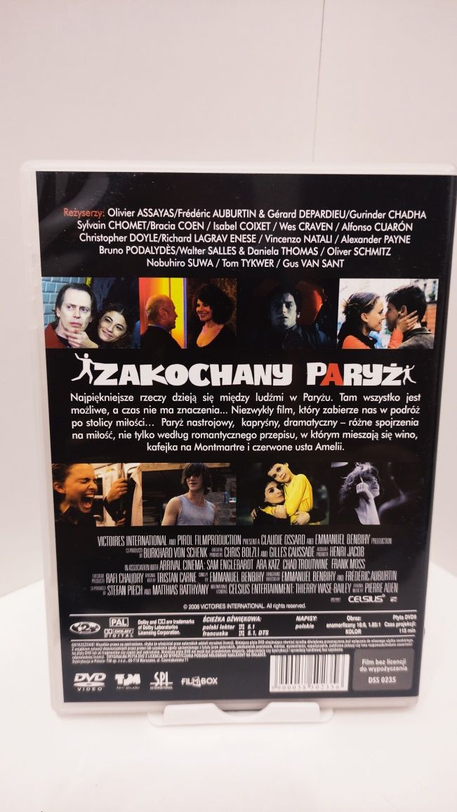 Zakochany Paryż DVD