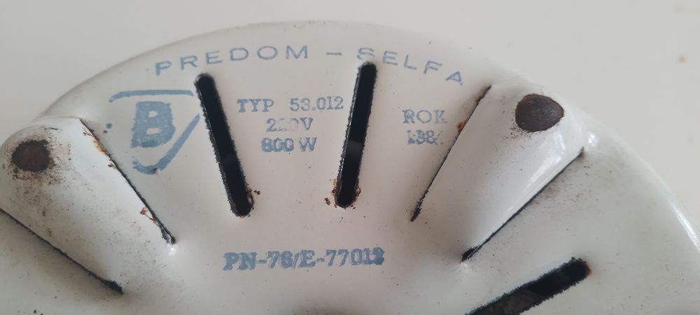 Kuchenka z PRL  Predom Selfa z lat 80