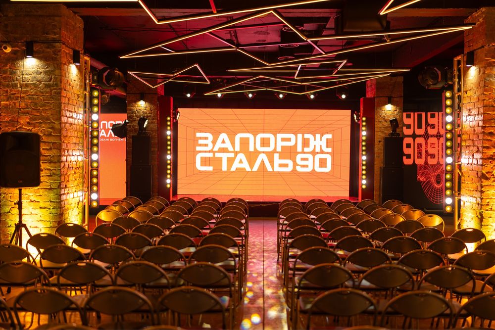 Сцена, беклайн, свiтлове та звукове обладнання