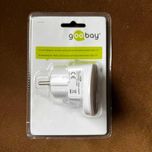 Переходник питания Goobay IEC M/F +USA/UK/Swiss/Italy адаптер 16A