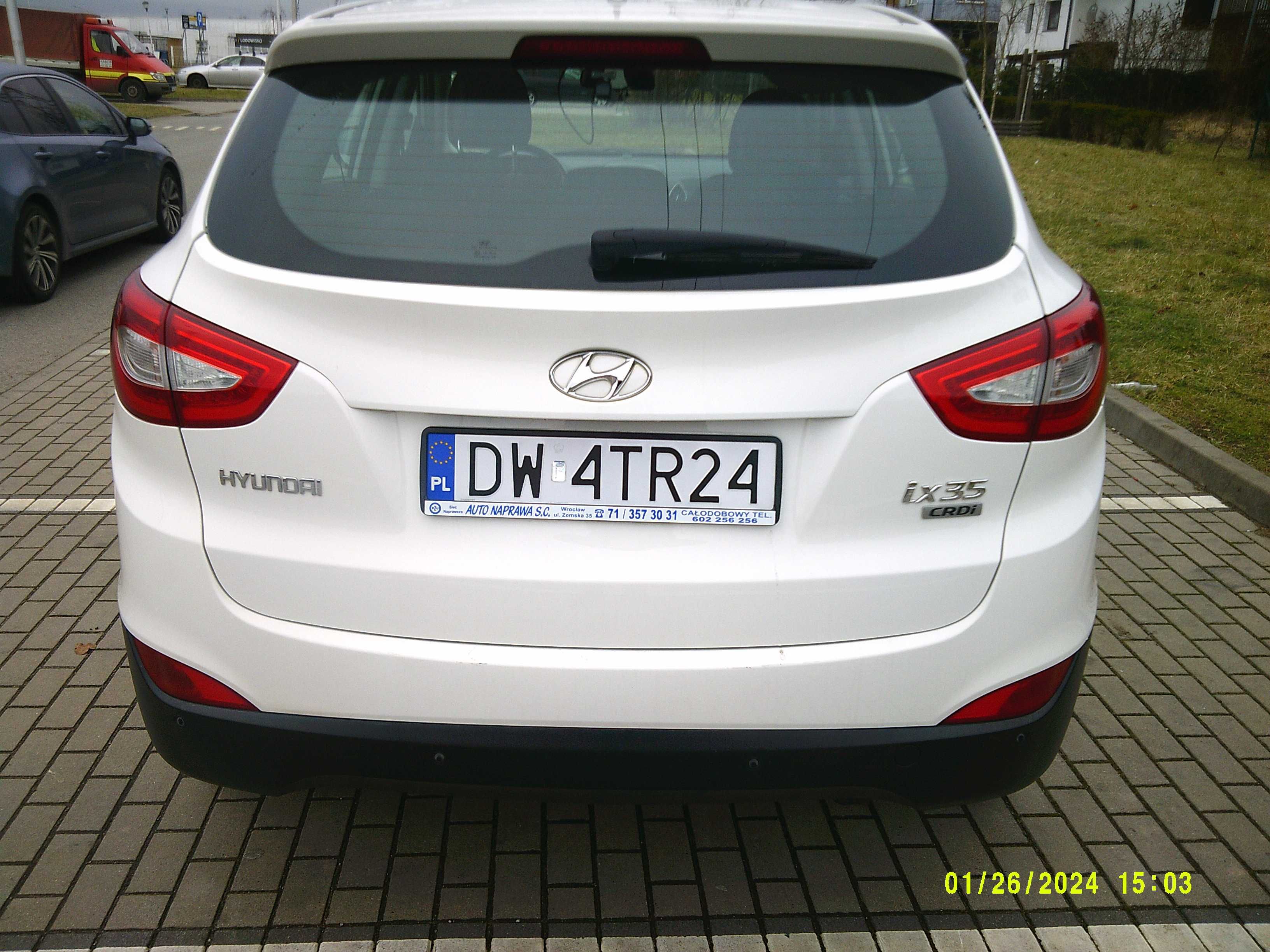 Hyundai iX35  1,7 Diasel 85kW 2014 rok