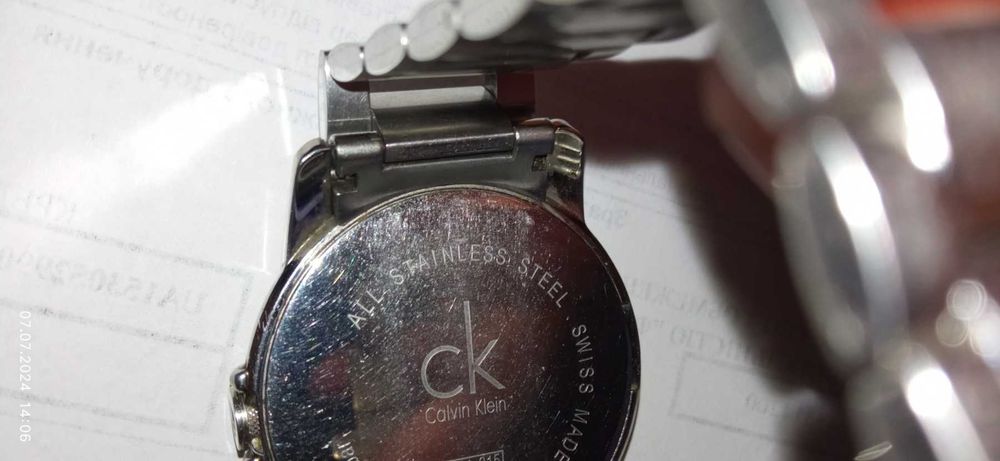 Calvin klein К0А215.00 швейцарские часы (оригинал)
