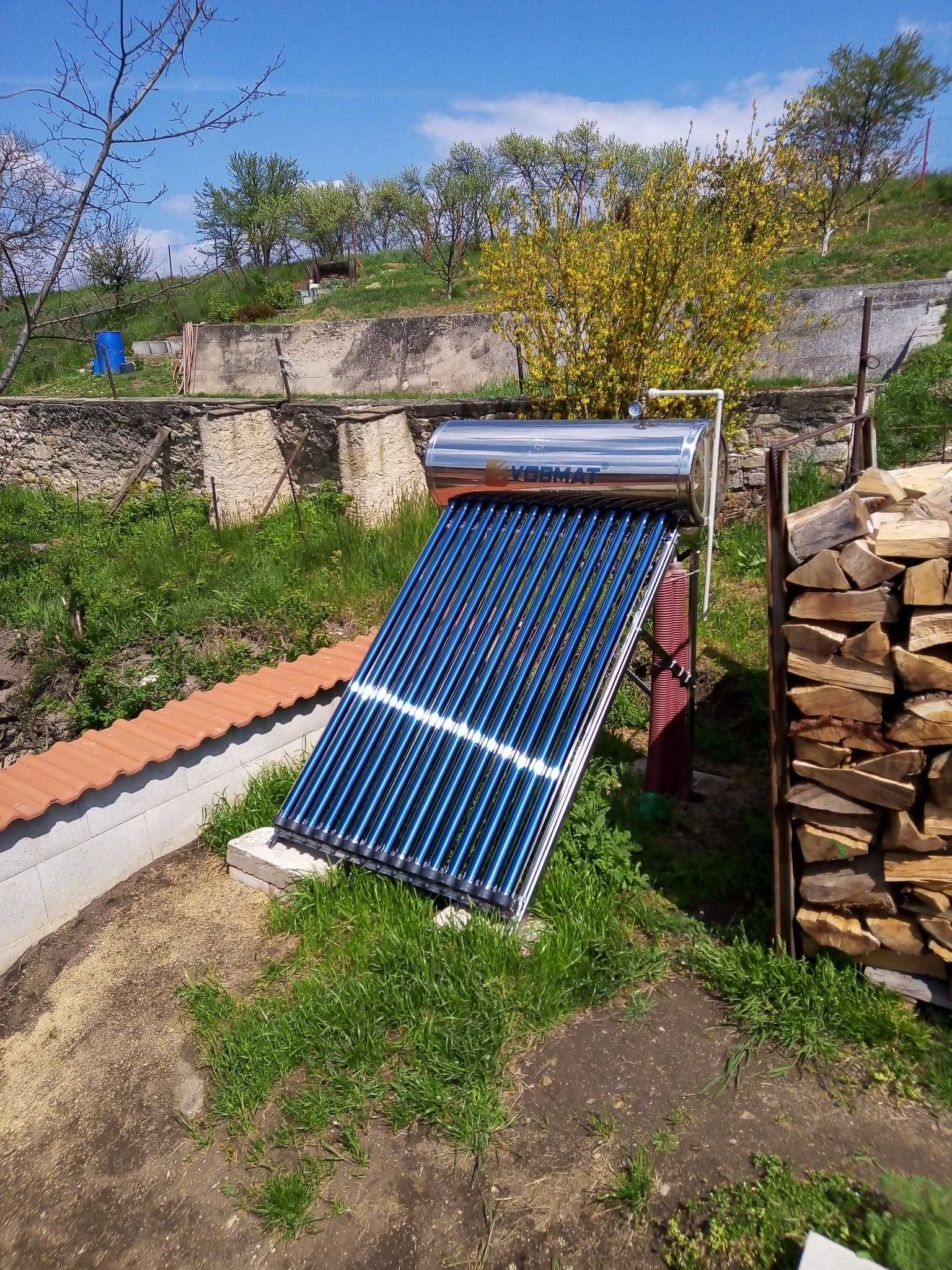 Kolektory Solary ciśnieniowe słoneczne - STAL NIERDZEWNA-MONTAŻ