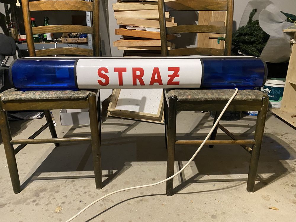 Belka świetlna Gamet Straż OSP
