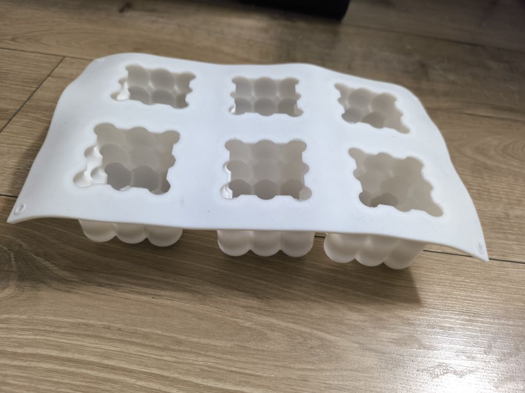 Foremki do świeczek bubble duże, nowe